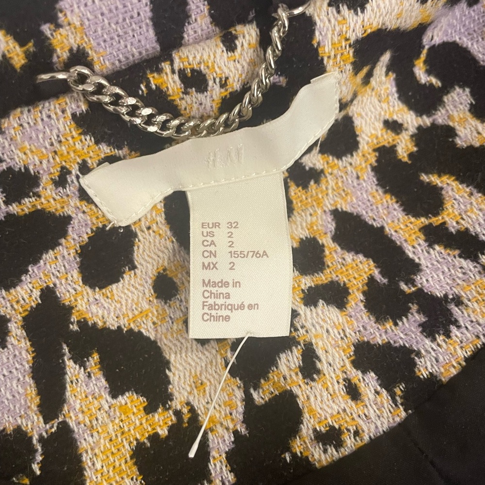 H&M Leopard coat - Picture 3 of 3